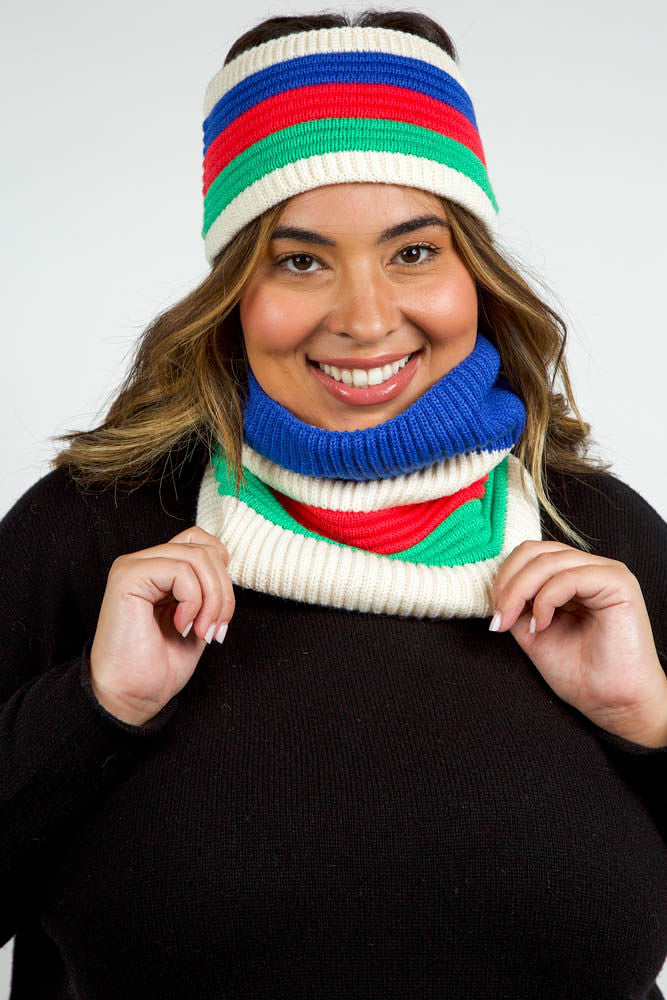 ALPINE NECK WARMER plus-size - AMOUR781