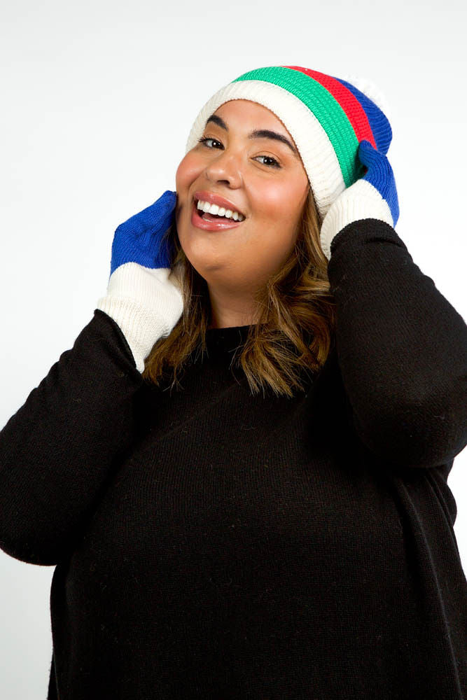 ALPINE SKI GLOVES plus-size - AMOUR781