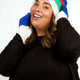ALPINE SKI GLOVES plus-size - AMOUR781