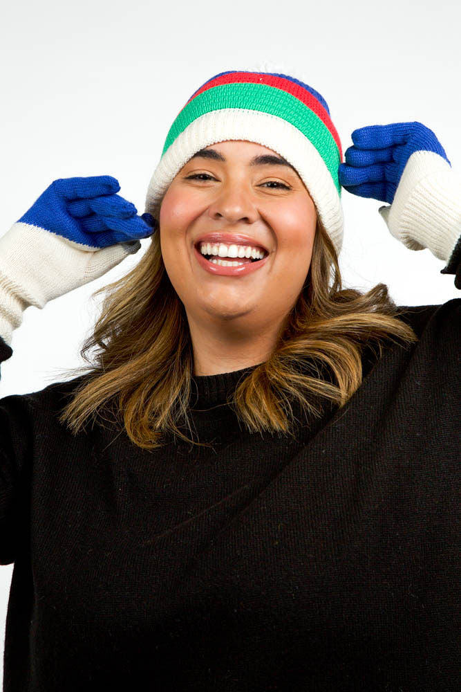 ALPINE SKI BEANIE plus-size - AMOUR781