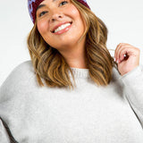 RECYCLED HONEYCOMB HEADBAND plus-size - AMOUR781