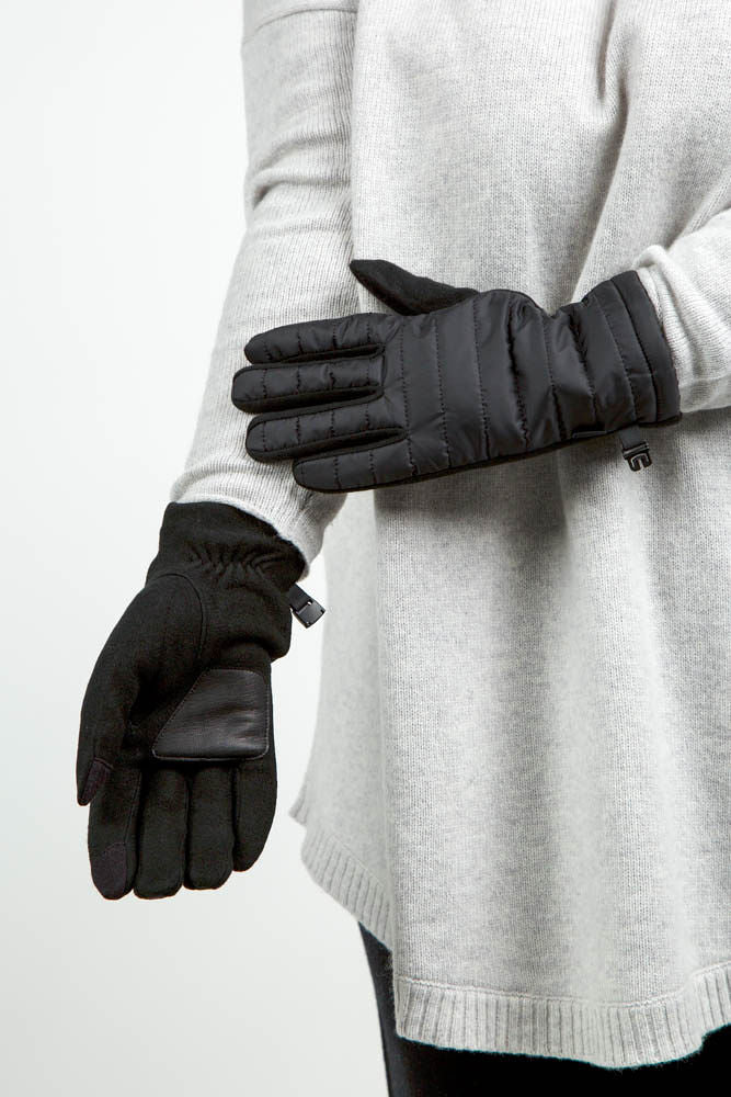 QUILTED COMMUTER GLOVE plus-size - AMOUR781