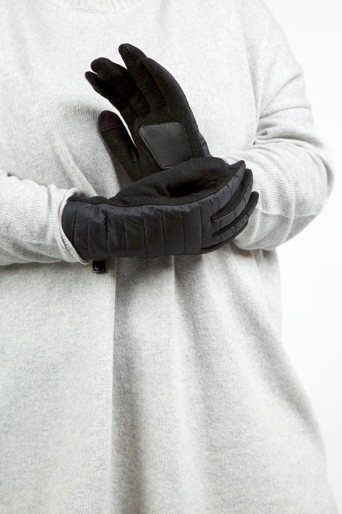 QUILTED COMMUTER GLOVE plus-size - AMOUR781