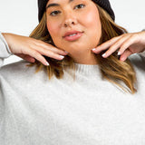 CASHMERE CABLE HAT plus-size - AMOUR781