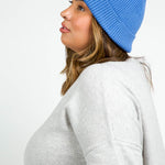 CASHMERE CABLE HAT plus-size - AMOUR781