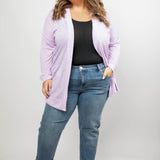 LONG CARDIGAN plus-size - AMOUR781