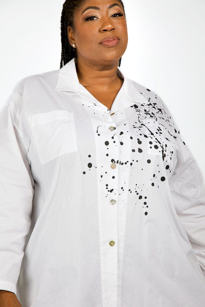 PAINT SPLATTER SHIRT Designed by Bitte Kai Rand 