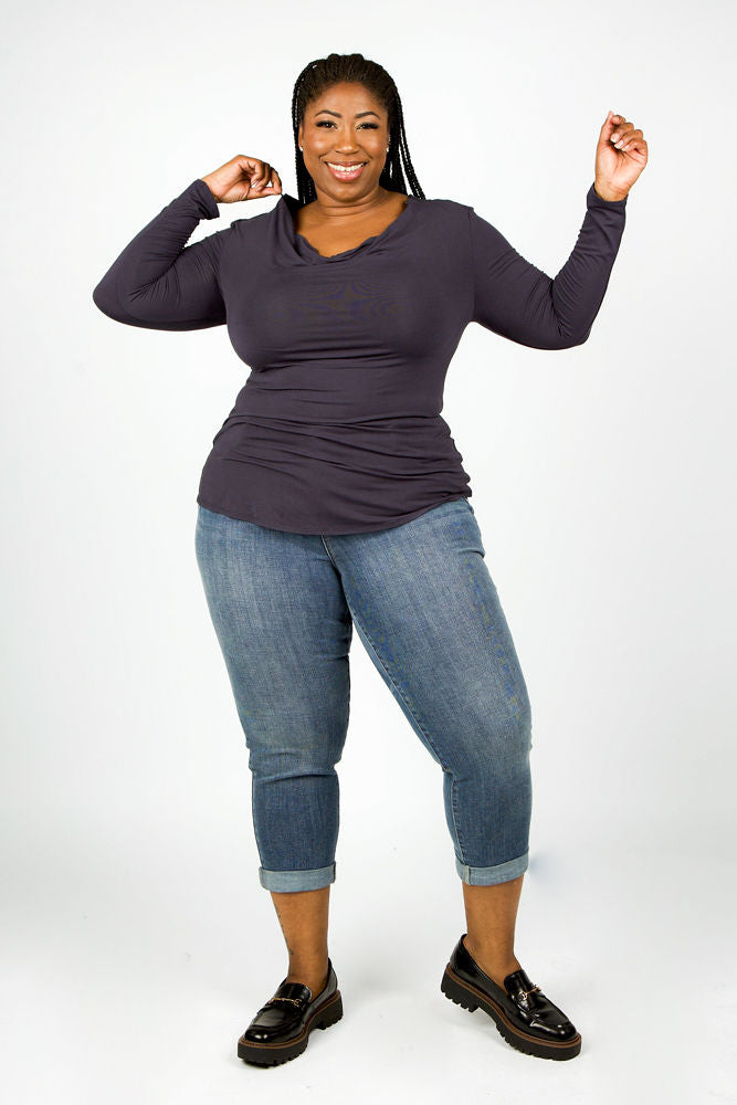 BORSEN TOP plus-size - AMOUR781