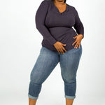 BORSEN TOP plus-size - AMOUR781