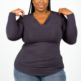 BORSEN TOP plus-size - AMOUR781