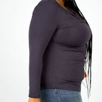BORSEN TOP plus-size - AMOUR781