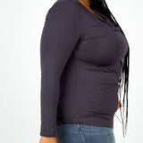 BORSEN TOP plus-size - AMOUR781