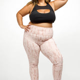BRUSH STROKES HIGH-WAIST LEGGINGS plus-size - AMOUR781