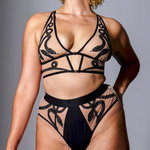 MEDUSA BRALETTE- BISCOTTI plus-size - AMOUR781