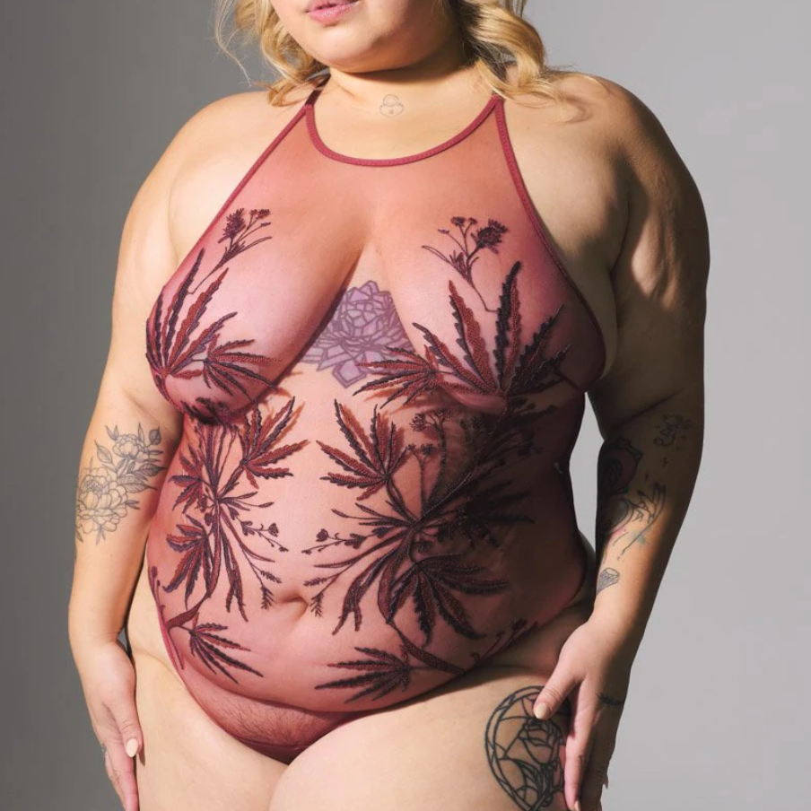 BROOKLYN HAZE BODYSUIT plus-size - AMOUR781