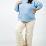 DOLMAN CASHMERE SWEATER plus-size - AMOUR781