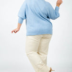 DOLMAN CASHMERE SWEATER plus-size - AMOUR781