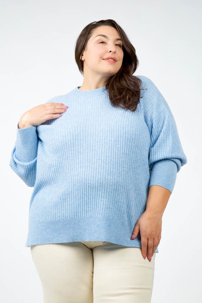 DOLMAN CASHMERE SWEATER plus-size - AMOUR781