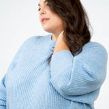 DOLMAN CASHMERE SWEATER plus-size - AMOUR781