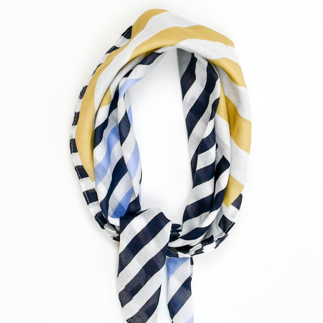 CABANA STRIPE BANDANA plus-size - AMOUR781