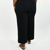 LINEN WIDE LEG PANTS plus-size - AMOUR781