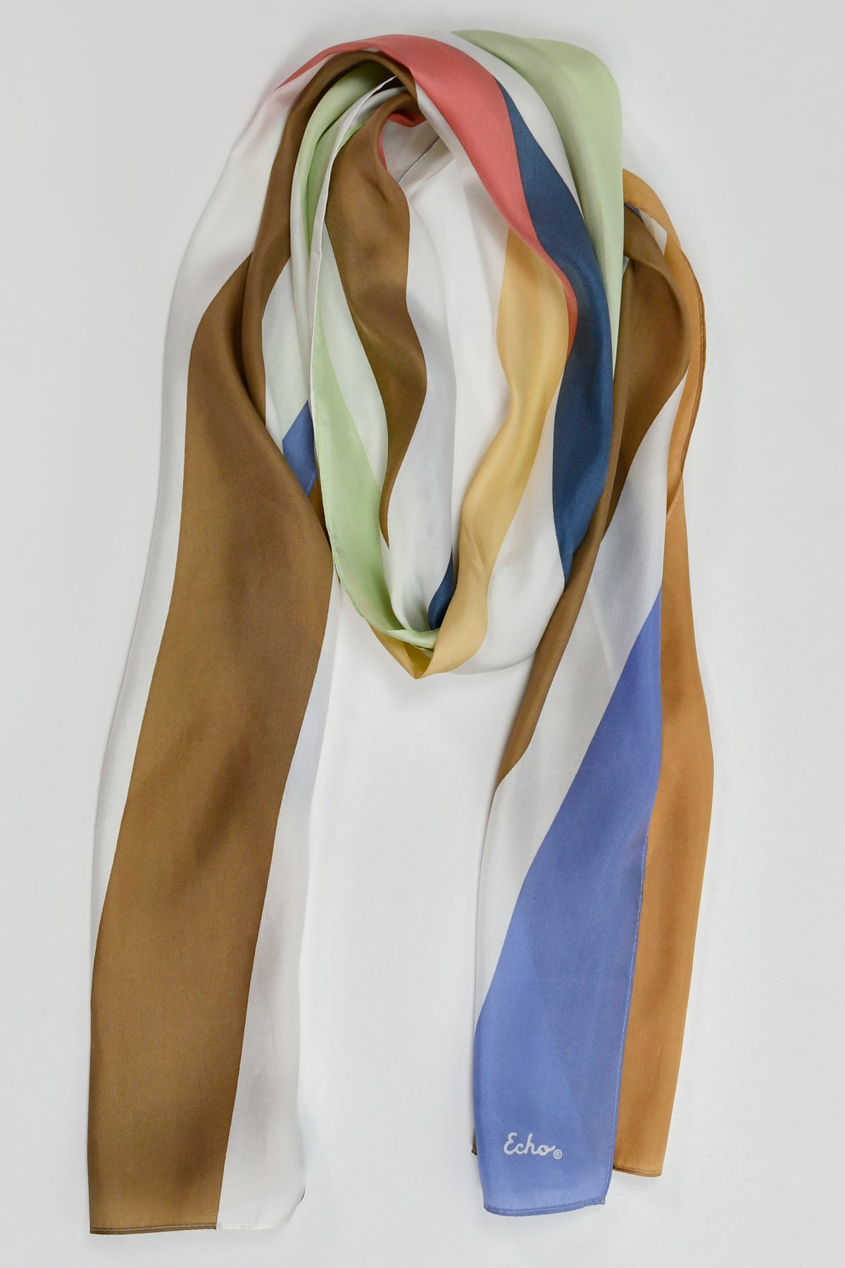 KALEIDOSCOPE SILK SCARF plus-size - AMOUR781