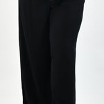 LINEN WIDE LEG PANTS plus-size - AMOUR781