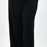 LINEN WIDE LEG PANTS plus-size - AMOUR781