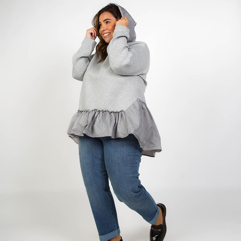 Fabria Hoodie Top designed by Joh Apparel
