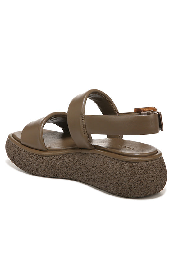 Laguna Leather Sandal Designed by Vince.