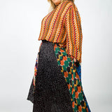 JOHANNA PRINTED SKIRT plus-size - AMOUR781
