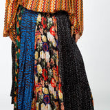 JOHANNA PRINTED SKIRT plus-size - AMOUR781