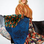 JOHANNA PRINTED SKIRT plus-size - AMOUR781