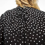 PINTUCK BLOUSE - Percy Dot - AMOUR781