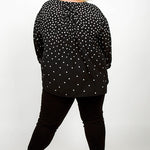 PINTUCK BLOUSE - Percy Dot - AMOUR781
