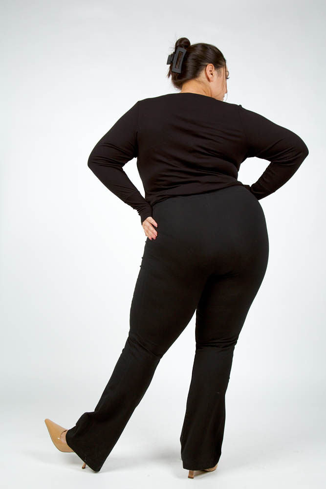 TARA BOOTCUT LEGGING plus-size - AMOUR781
