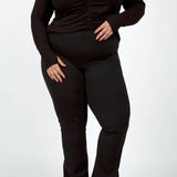 TARA BOOTCUT LEGGING plus-size - AMOUR781