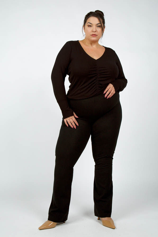 TARA BOOTCUT LEGGING plus-size - AMOUR781