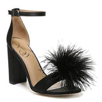 YARO FEATHER HEEL plus-size - AMOUR781