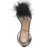 YARO FEATHER HEEL plus-size - AMOUR781